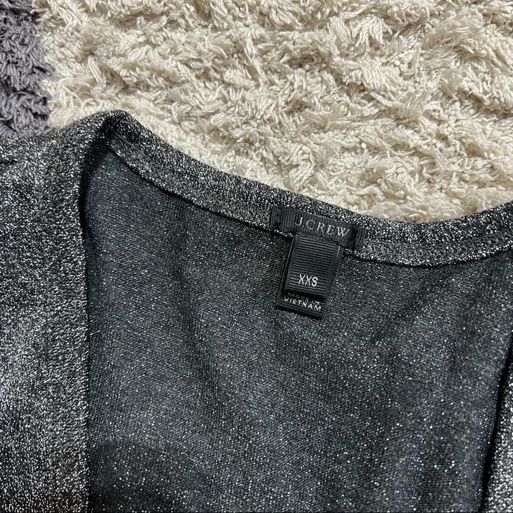 J. Crew Metallic Tank Top